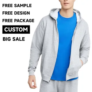 Men's Pullover Fleece Round Neck Sweatshirts Long-sleeved Warm Casual Hoodie For Men