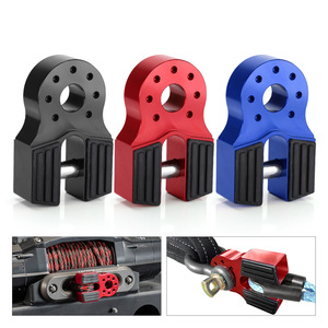 CNSPEED Gancho de Remolque de Aleación de Aluminio con 6 Orificios, Rojo, Azul, Negro, Conector de Cabrestante para SUV y Vehículos Todoterreno - Product Image 4