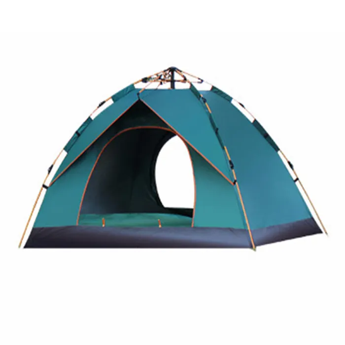 4 person Pop Up Camping Tent with Quick Assembly Automatic for Picnic Festival Campsite Tents hiking travel green color