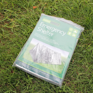 Tente tubulaire de survie en mylar imperméable et légère, abri d'urgence portable pour le camping, la randonnée et la chasse - Product Image 6
