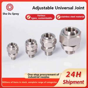 Sambungan <span class=keywords><strong>Universal</strong></span> Stainless Steel 155 yang Dapat Disesuaikan 1/8, 1/4, 3/8, 1/2 Adaptor <span class=keywords><strong>Universal</strong></span> - Product Image 3