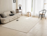 Handgemachter moderner Luxus großer rutsch fester Nylon teppich kunden spezifisches Muster wasch barer bedruckter Teppich für Wohnzimmer-Haupt dekoration