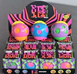 Vente en gros de jouets sensoriels anti-stress en forme de petit champignon en TPR, amusants et créatifs - Product Image 1
