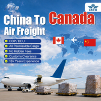 Service de livraison DDP porte-à-porte Chine Shenzhen Guangzhou vers Canada, agent d'expédition aérienne, transitaire par avion