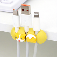 Clips de gestion de câbles muraux en silicone personnalisés avec logo, étanches, écologiques, portables pour voiture, bureau, cordon USB, armoire