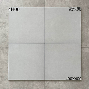 Không trượt gốm mộc mạc grey gạch 400x400mm trong nhà sứ Matte đá tường gạch phòng tắm nhà vệ sinh sàn nhà bếp gạch - Product Image 3