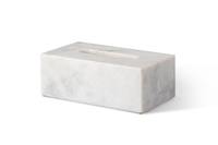 Boîte à mouchoirs en marbre artisanal Telazzo, moderne et durable, accessoires de décoration pour la maison, pour le salon et la salle de bain, imperméable