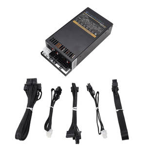 Fuente de Alimentación Flexible <span class=keywords><strong>Silenciosa</strong></span> de Alta Calidad 600W Pequeña 1U Modular para CPU Doble para Chasis de PC de Escritorio ITX Mini - Product Image 2