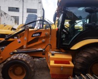 Kondisi Terbaik Bekas Caterpillar CAT 420F2 Backhoe Loader Excavator 4x4 Retro