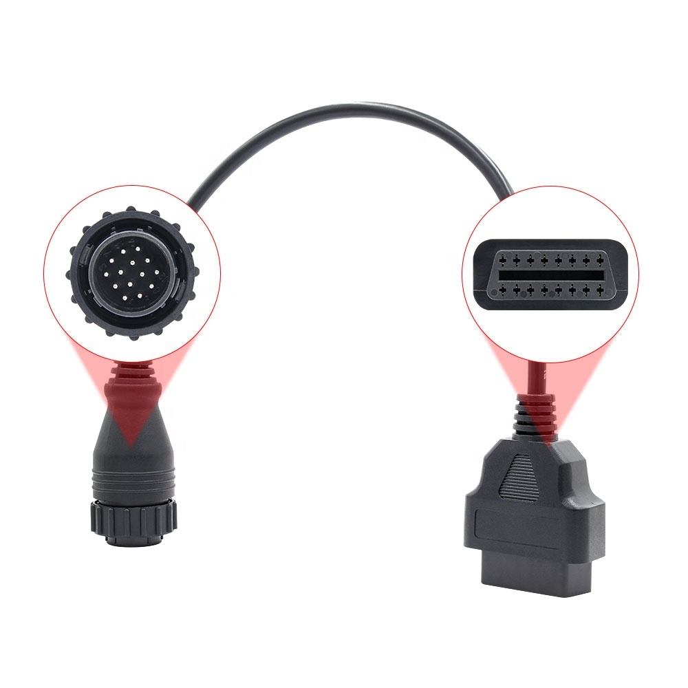 Adaptateur OBD1 Vers OBD2 Vhbw - 30cm Pour Mercedes Vito/Sprinter & Volkswagen LT - Plug & Play