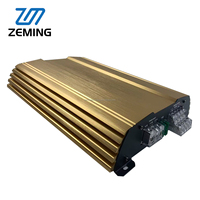 Amplificateur professionnel 4 canaux classe AB 2/4 ohms sélectionnables, système audio pour voiture 600W, durable, avec télécommande, amplificateur DSP pour voiture
