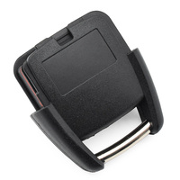 Coque de clé télécommande à 2 boutons sans lame de rechange pour voiture