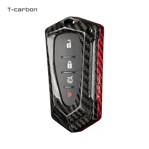 Carbon Fiber Car Key Covers For Chevrolet Key Cover Fashion Auto Interior Accessories T-carbon Car Key Case