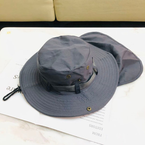 Custom New Arrival Summer <strong>Funky</strong> Fishing Hiking Travel Casual Unisex Blank <strong>Bucket</strong> <strong>Hats</strong> Caps With String - Product Image 6