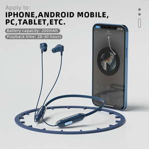 SIBYL-auriculares inalámbricos con banda para el cuello, dispositivo de audio deportivo Bilateral, con cancelación de ruido inteligente, magnéticos, <span class=keywords><strong>Bluetooth</strong></span>, <span class=keywords><strong>manos</strong></span> <span class=keywords><strong>libres</strong></span>, 5,2 - Product Image 2