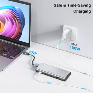RSHTECH ad alta velocità 10Gbps <span class=keywords><strong>USB</strong></span> 3.2 Gen 2 PD100W M.2 NGFF <span class=keywords><strong>NVMe</strong></span> <span class=keywords><strong>SSD</strong></span> custodia adattatore <span class=keywords><strong>SSD</strong></span> Dock <span class=keywords><strong>SSD</strong></span> <span class=keywords><strong>Hub</strong></span> <span class=keywords><strong>USB</strong></span> <span class=keywords><strong>C</strong></span> Docking - Product Image 4