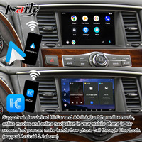 Lsailt Android 13 مشغل سيارة لاسلكي مضمّن ، خريطة Google Auto Android لـ QX80 من أجل Infiniti