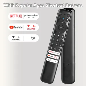 Rc813 cho TCL Android TV TV bằng giọng nói điều khiển từ xa với netlfix primevideo <span class=keywords><strong>Youtube</strong></span> nút 55q670g 65q670g - Product Image 5