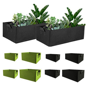 Bolsas para cultivo de tela de fieltro cuadradas, tamaño personalizado, para jardín, rectangular - Product Image 5