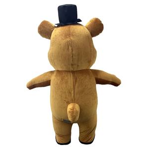 Nuovo Costume da Mascotte Gonfiabile Personalizzato <span class=keywords><strong>Freddy</strong></span> Bear, Cane Marrone in Peluche, Fursuit Colorato per Cosplay Anime per Adulti - Product Image 6