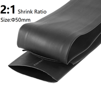 Tubo Termocontraíble de 70-210 mm 2:1, Funda de Poliolefina para Cables, Protector de Cables Aislados