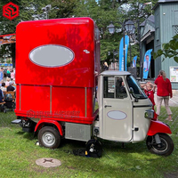 Prix d'usine Offre spéciale Vélo électrique tricycle Camion alimentaire électrique Pizza Café Taco Chariot alimentaire mobile Camion de crème glacée