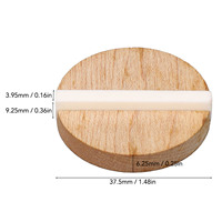 Résonateur de guitare Biscuit de remplacement Biscuit en bois d'érable avec selle en os de boeuf pour résonateur à cône unique GK999B