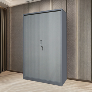 Obturateur en acier Rouleau Tambour <span class=keywords><strong>Porte</strong></span> <span class=keywords><strong>Placard</strong></span> Mobilier de Bureau Fer Document Classeur Avec <span class=keywords><strong>Porte</strong></span> <span class=keywords><strong>Coulissante</strong></span> - Product Image 5