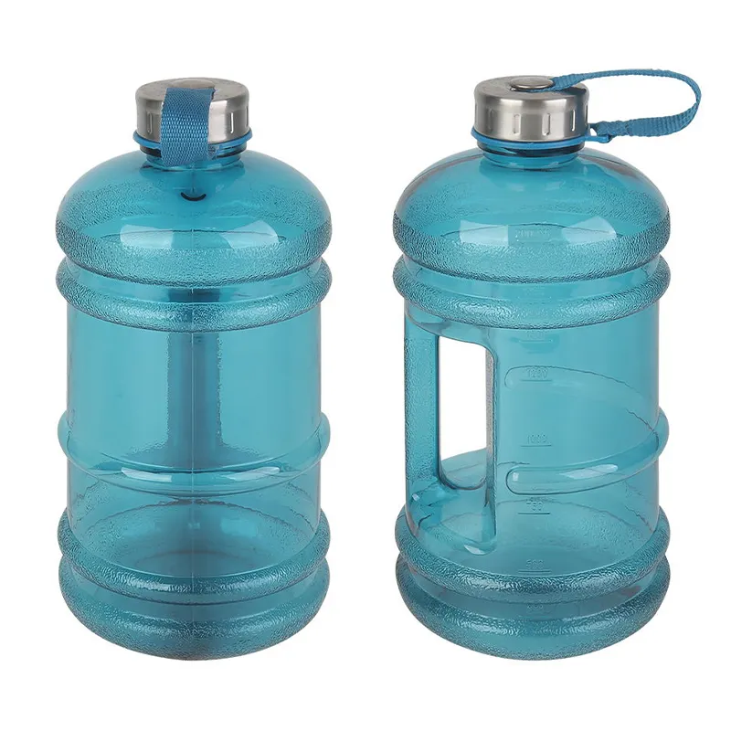 2.2L Gym Big Capacity Kunststoff Gallone Wasser flaschen Kein Bpa Material Sport krug Wasser flasche