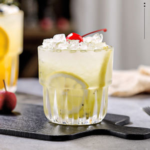 Vaso de Vidrio Transparente de 6oz/13oz para Café, Latte Piccolo, Whisky, Espresso, Vaso Apilable para Bebidas Frías de Restaurante - Product Image 3