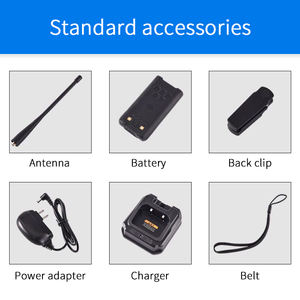 Walkie Talkie UV-9R PLUS de Doble Banda VHF/UHF, Resistente al Agua IP67, con Potencia de Salida de 5W, Alcance de 10KM y Función de Linterna - Product Image 5