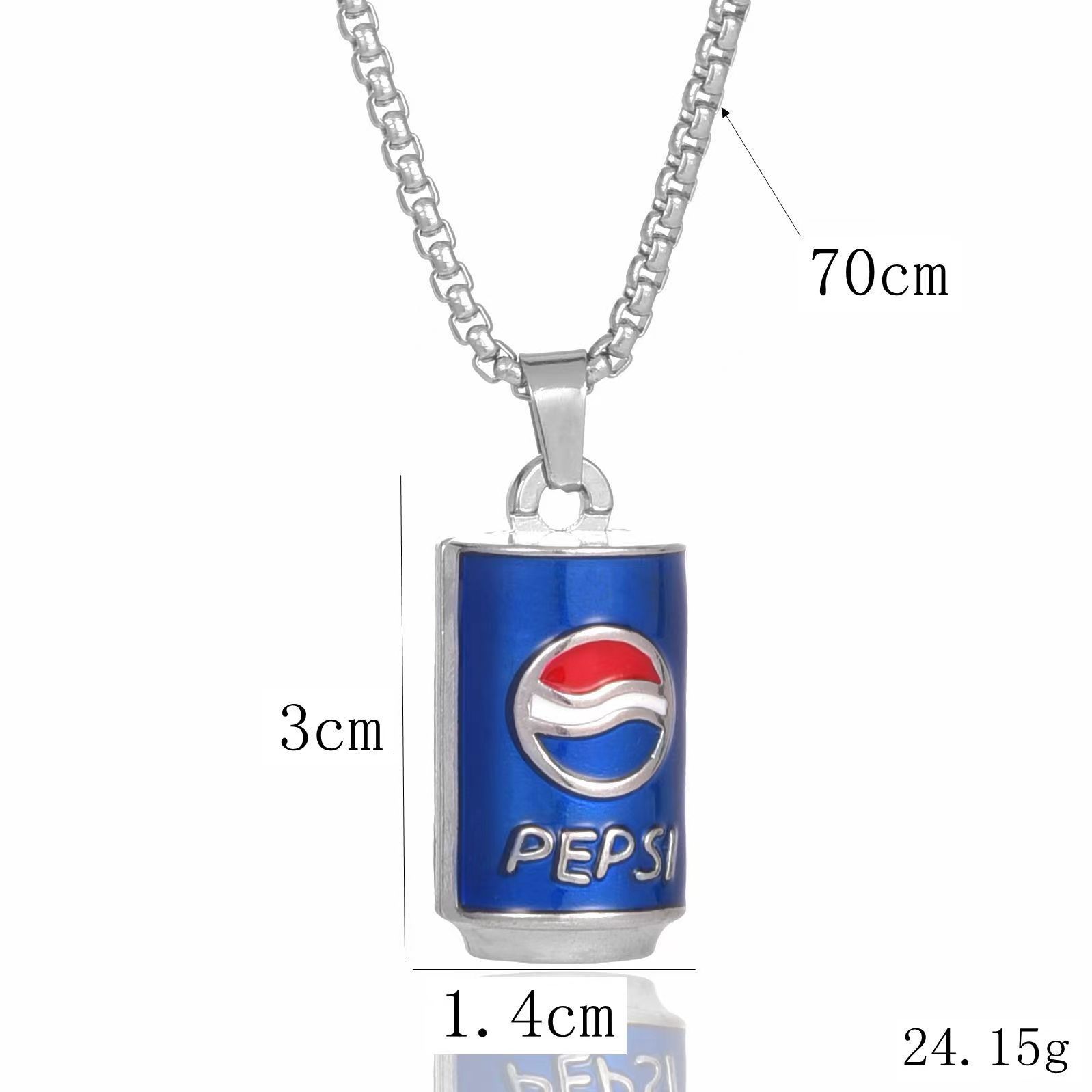 Lattina di Coca Cola [blu]