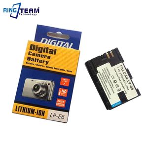 佳能EOS 5D 5D2 5DS r Mark II 2 Mark III 3 6D 60d 60da 7d 7d2 7dii 70D 80D单反xc10相机LP-E6 LPE6数字电池 - Product Image 4