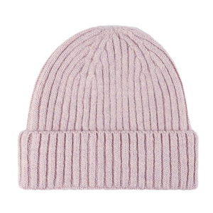 <span class=keywords><strong>Bonnet</strong></span> tricoté en laine d'agneau chaud et mignon personnalisé de luxe hiver <span class=keywords><strong>cachemire</strong></span> Bennie bonnets en laine pour femmes avec logo - Product Image 2