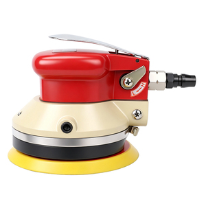 Lijadora orbital neumática de 9000 RPM y 5 pulgadas con control de velocidad externo independiente, rodamiento excéntrico y riel de pulido OEM - Product Image 1