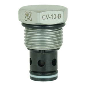 เช็ควาล์ว Cv-10-B วาล์วควบคุมทิศทางแบบเกลียว คาร์ทริดจ์ไฮดรอลิก อุณหภูมิห้อง อุตสาหกรรมเครื่องกล - Product Image 1