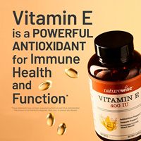 Vitamin E Alami 400 IU Label Pribadi Grosir, Antioksidan, Pendukung Kekebalan Tubuh, Kesehatan Kardiovaskular, Dewasa, 60 Softgel, Bebas Susu