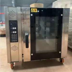 Bakapparatuur Automatische Industriële Elektrische Bak Roterende Oven Commerciële 10 Trays Convectie Oven Te Koop