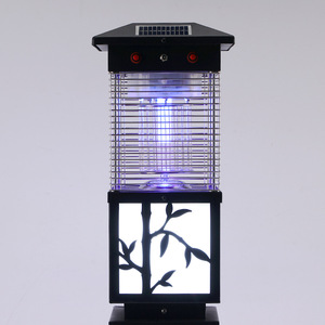 <b>Solar</b> <b>Powered</b> Mosquito Killer <b>Lamp</b> Outdoor Waterproof Electric Mosquito Trap For Courtyard Garden Lawn Home Use - Product Image 2