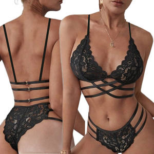 性感Xxxx Xxx热18女孩日本女孩性感女士Lingeries套装女性性感内衣 - Product Image 1