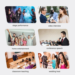 Micro không dây cầm tay UHF hai kênh tầm xa giá rẻ GAW-240 - Product Image 6