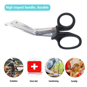 Nhà máy cao cấp thép không gỉ EMT khẩn cấp răng cưa cạnh kéo không dính chính xác Kéo y tế - Product Image 6