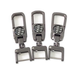 Portachiavi all'ingrosso in bianco sublimabile promozionale per <span class=keywords><strong>auto</strong></span> portachiavi in metallo accessori portachiavi logo personalizzato - Product Image 2