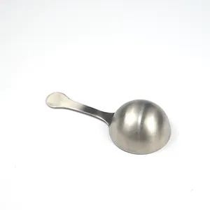 주문 측정 숟가락 스테인리스 숟가락 작은 둥근 숟가락 작은 알루미늄 케이스 커피 우유에 맞는 1/4 작은 술
