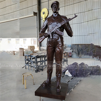 Sculpture d'histoire en bronze de grande taille et de haute qualité pour les projets commémoratifs et paysagers