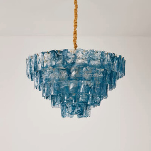 <span class=keywords><strong>Lustre</strong></span> en verre de <span class=keywords><strong>Murano</strong></span> décoratif de style <span class=keywords><strong>vintage</strong></span> français pour salon, chambre à coucher, restaurant, design nordique LED - Product Image 4