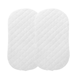 Almohadillas de colchón para reloj de arena, cuna ovalada - Product Image 1