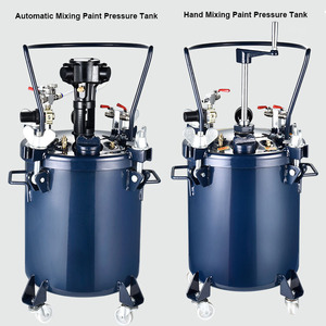 30 Liter Pneumatic <b>Paint</b> Pot Hand Automatic Agitating <b>Spray</b> <b>Paint</b> Pot with Air Powered Mixing Agitator - Product Image 3