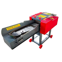 Nouvelle machine à haute productivité, moteur à essence en acier inoxydable, capacité élevée, longueur réglable, mini hacheuse à paille électrique facile à utiliser