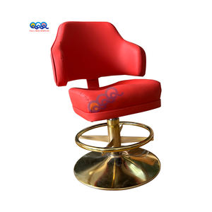 Chaise Vip rouge Base réglable en acier inoxydable Chaise de table de poker Chaise de machine de jeu d'habileté - Product Image 5